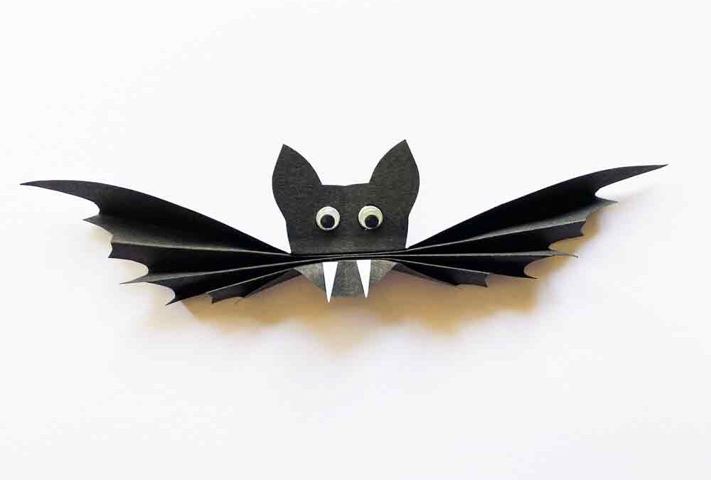 How to Make a Halloween Bat Decoration